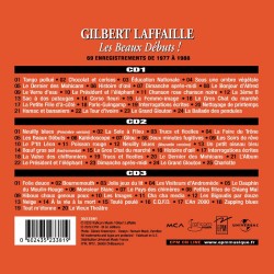 3CD box "Les beaux débuts!" Gilbert Laffaille