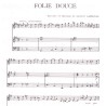 Score "Folie douce" Gilbert Laffaille