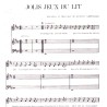 Score "Jolis jeux du lit" Gilbert Laffaille